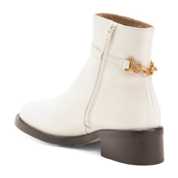 LK BENNETT Made In Spain Leather Lola Ankle Boots - Picture 2 of 4